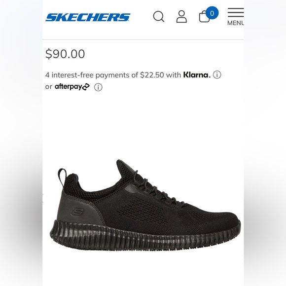 Men’s Skechers Work Relaxed Fit: Cessnock SR Memory Foam Wide Fit Size 11 - Picture 3 of 11